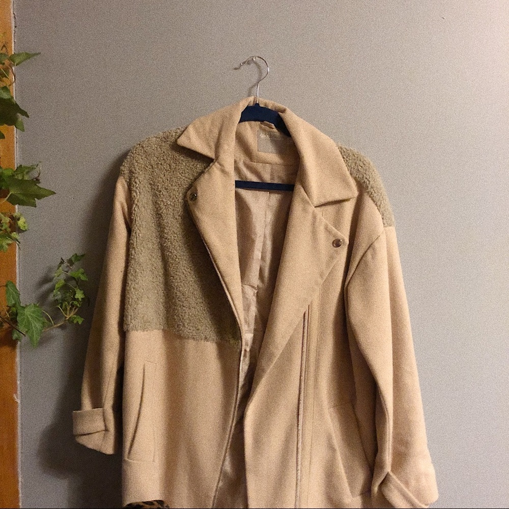 ASOS | beige pea coat